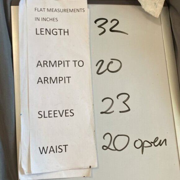 H&M Cream Long Open Cardigan Oversized - Picture 14 of 15